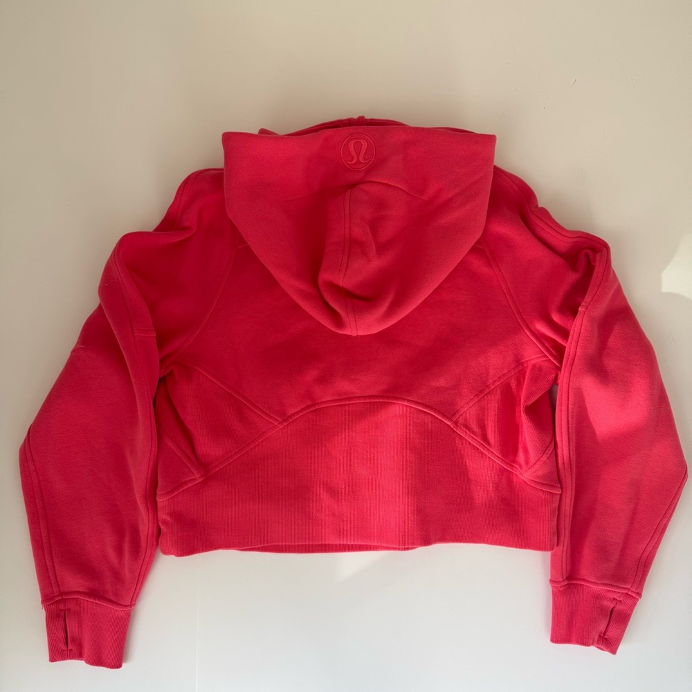 Lululemon Scuba Oversized Half Zip Hoodie Lipgloss Pink XS/S - Picture 5 of 5